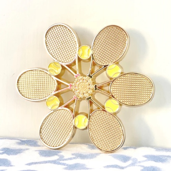 Cesoli Court Buckle Gold Blush Magnolia Reversible Tennis Leather Belt 3cm 85cm main image 7
